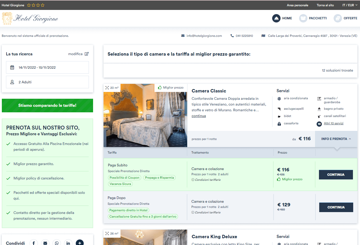 Booking Expert (Zucchetti) screenshot