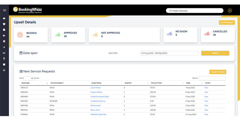 BookingWhizz screenshot
