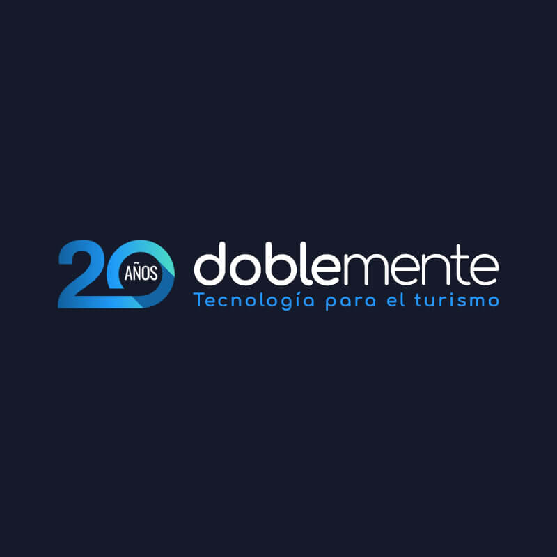 Doblemente logo