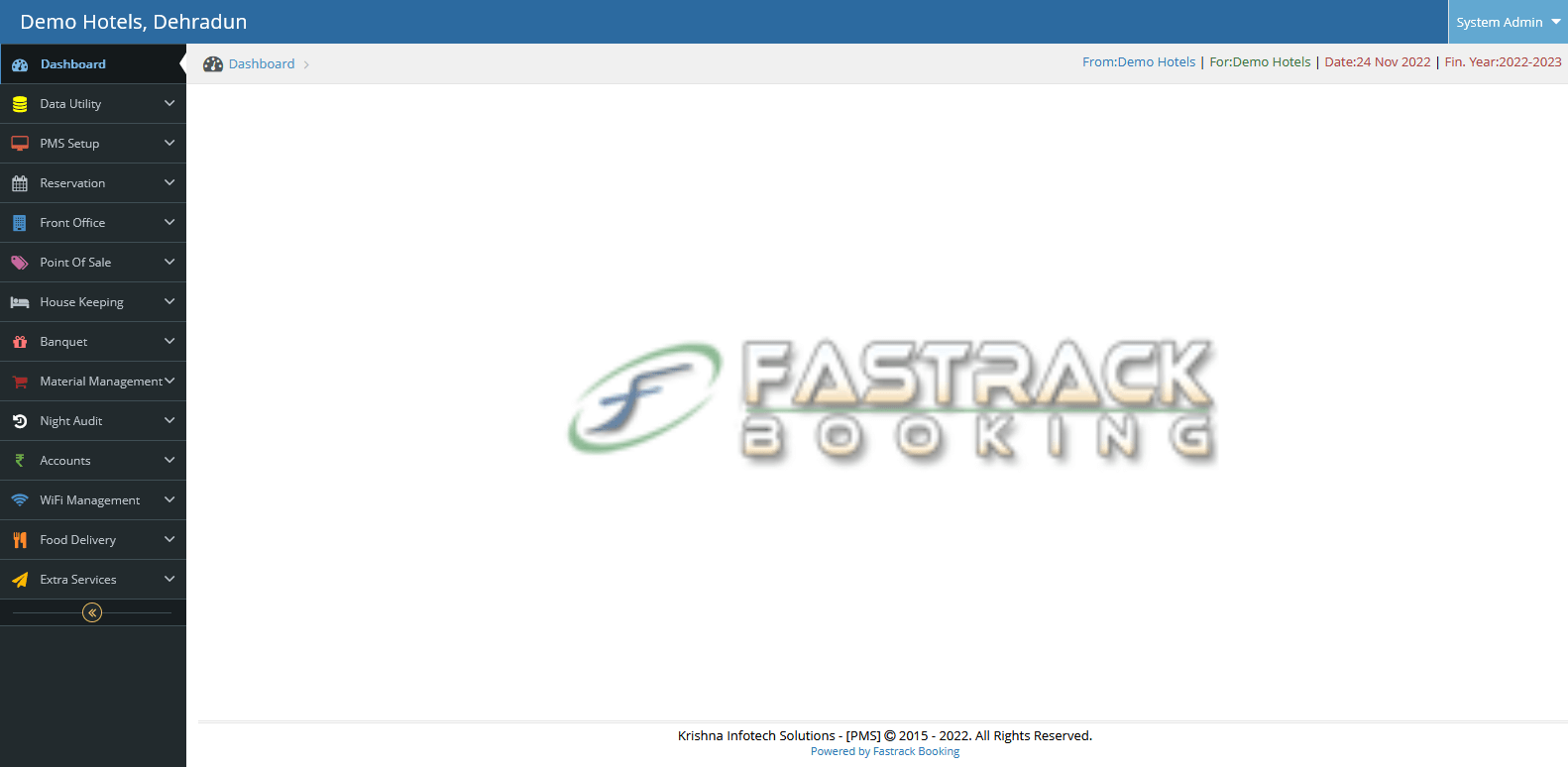 Fastrack Booking screenshot