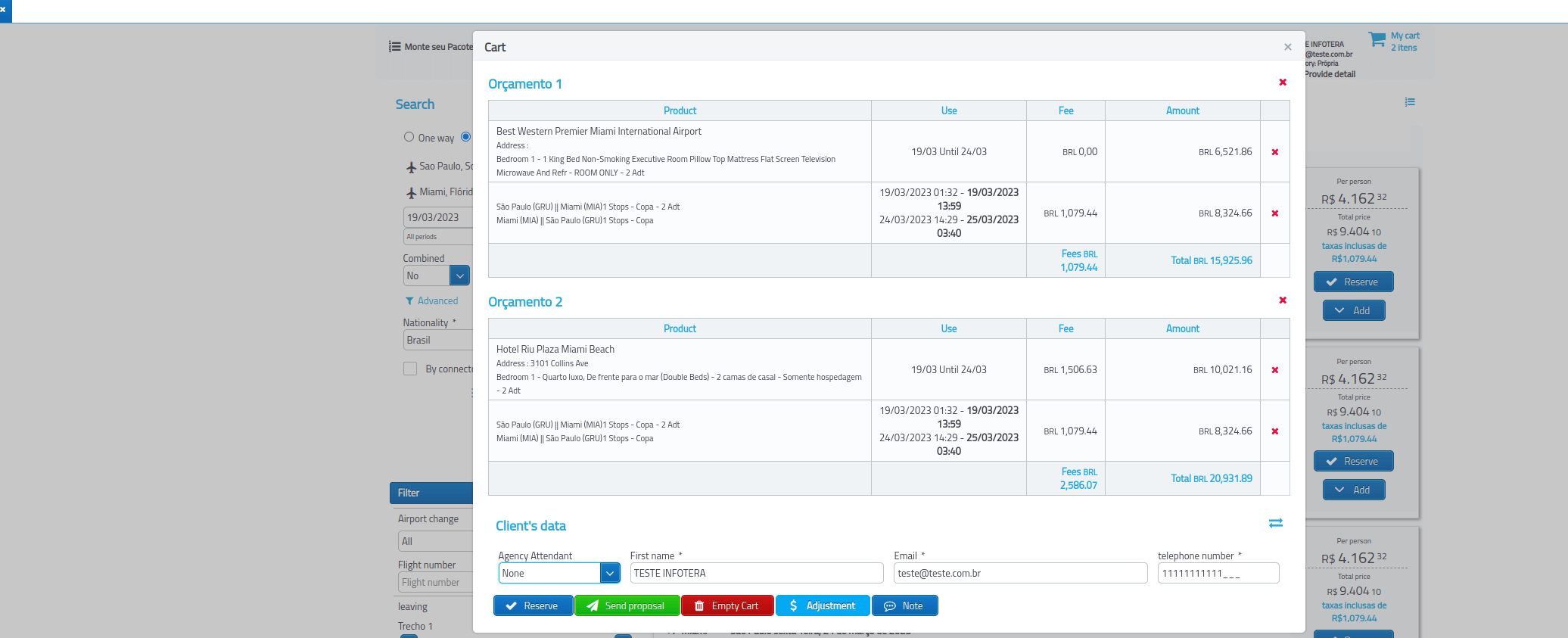 Infotera Tecnologia screenshot