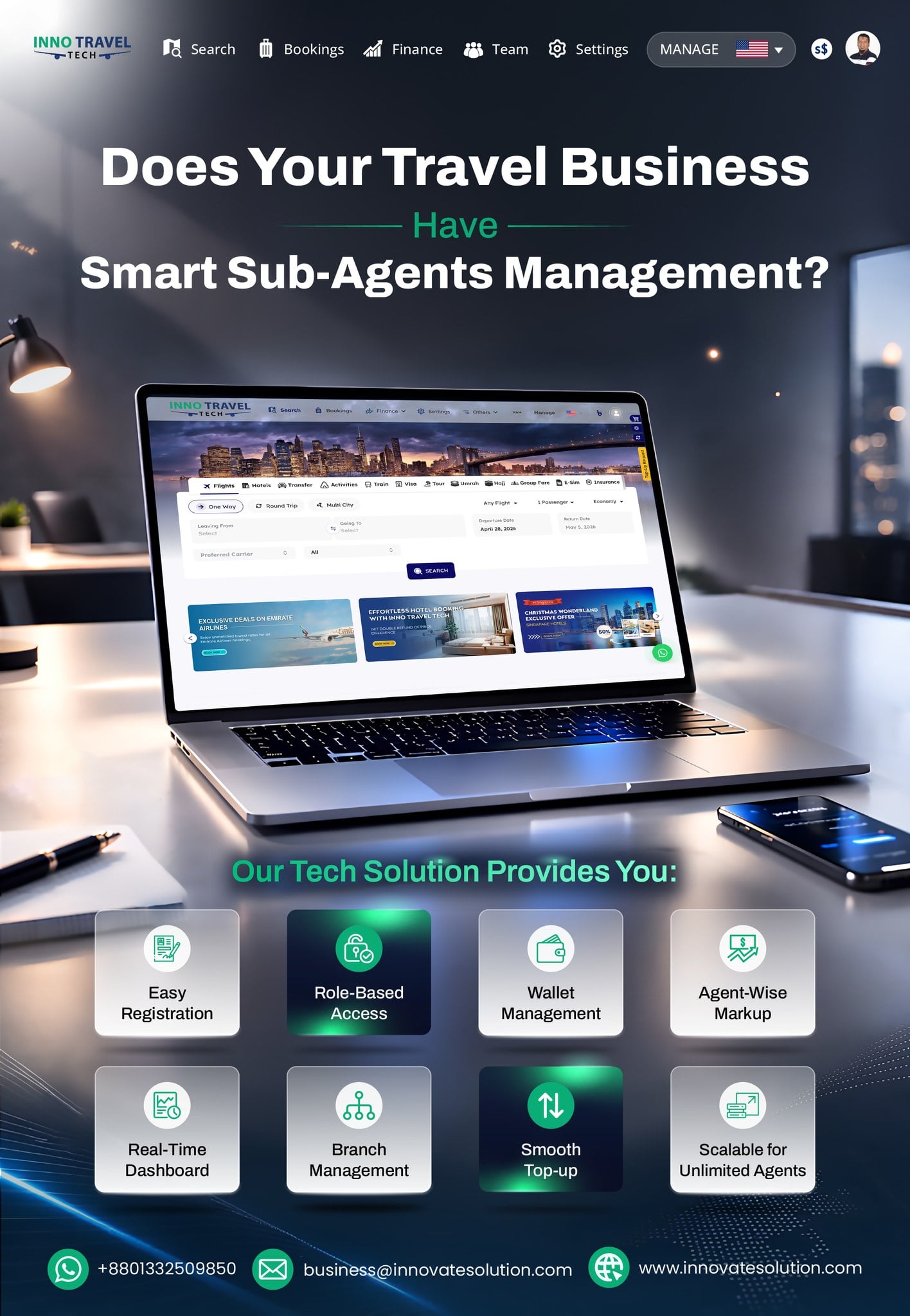 Innovate Solution Global Pte. LTD. screenshot