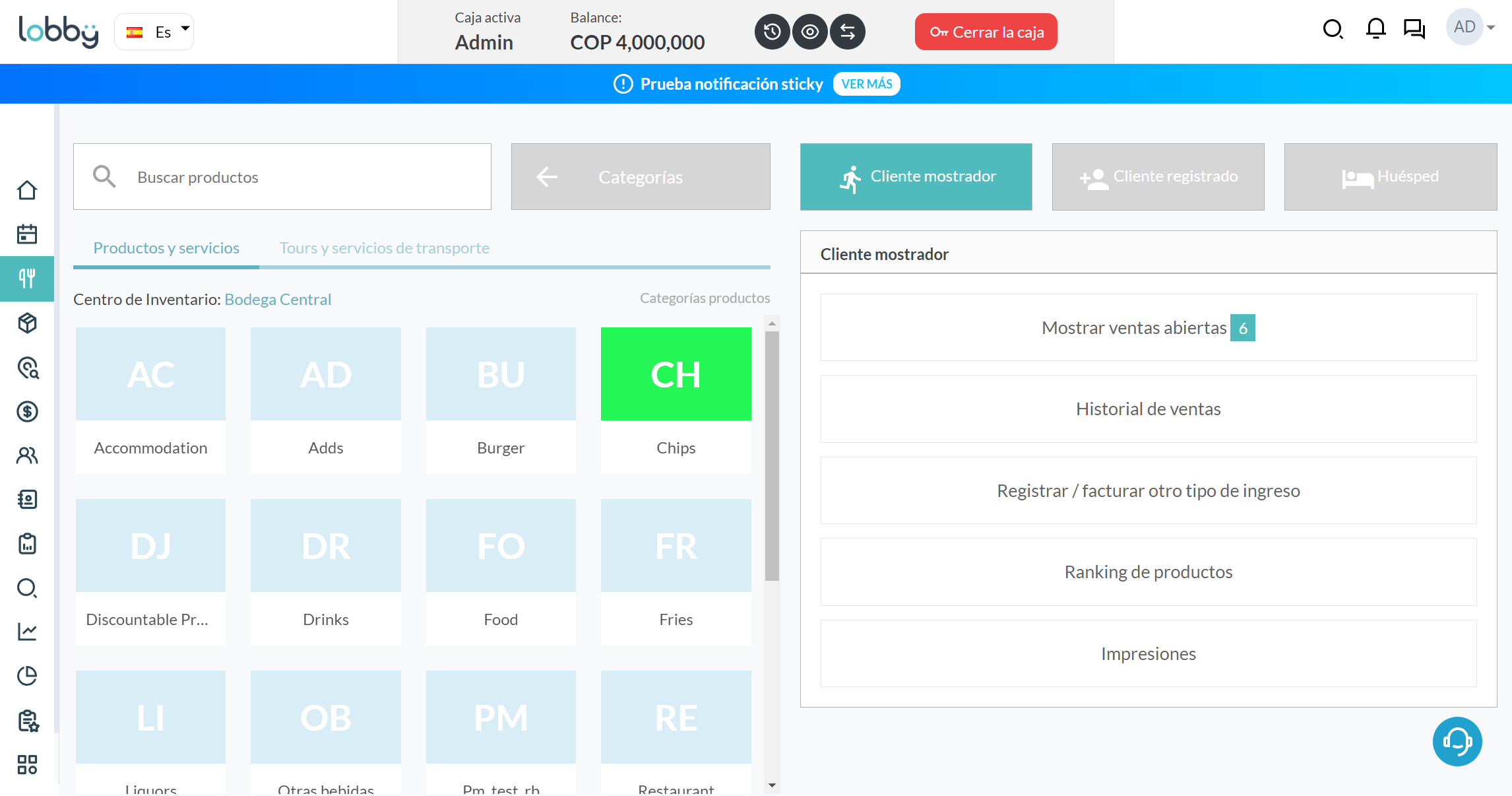 LobbyPMS screenshot