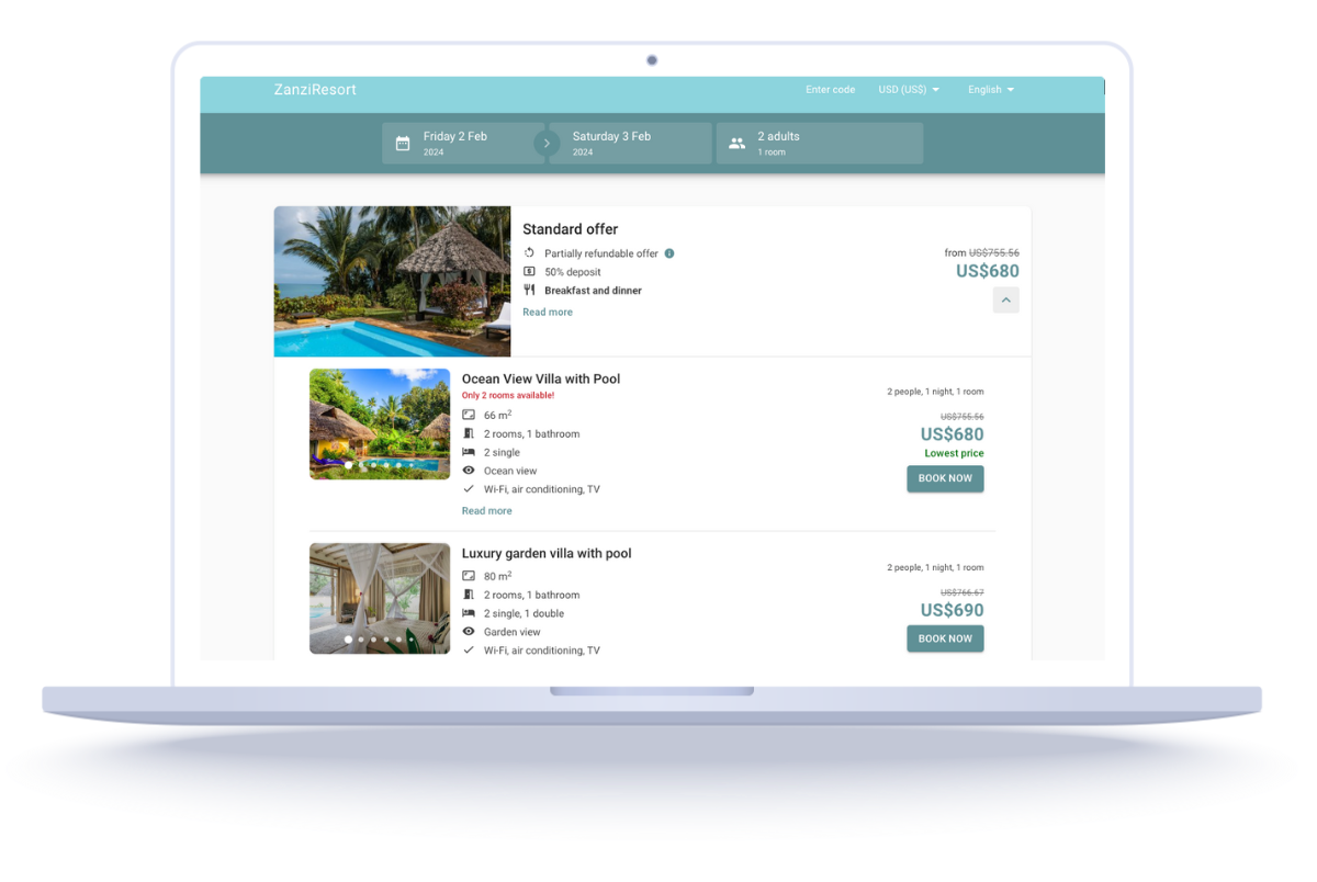 Profitroom screenshot
