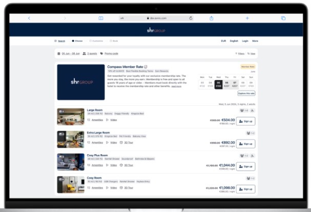 SHR Group screenshot