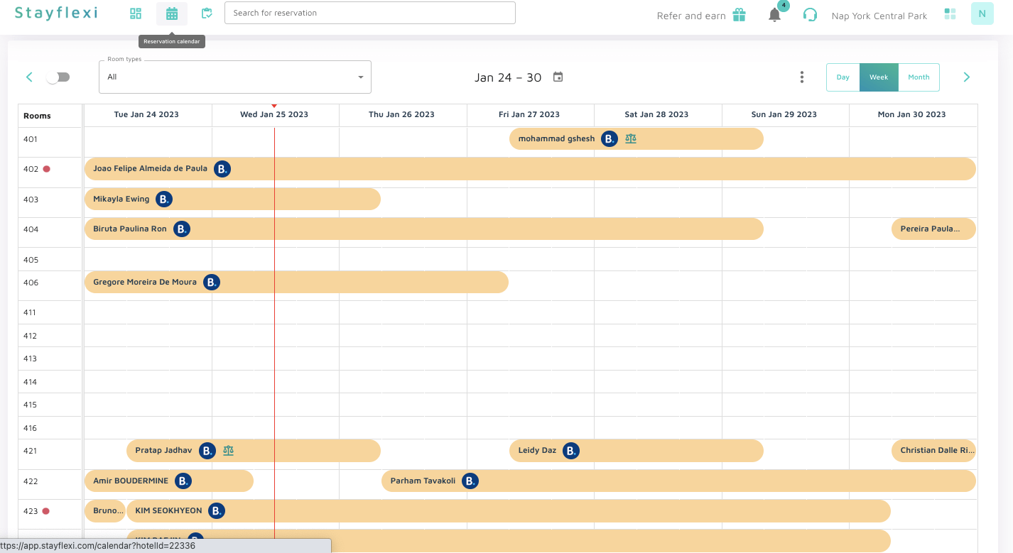 Stayflexi screenshot