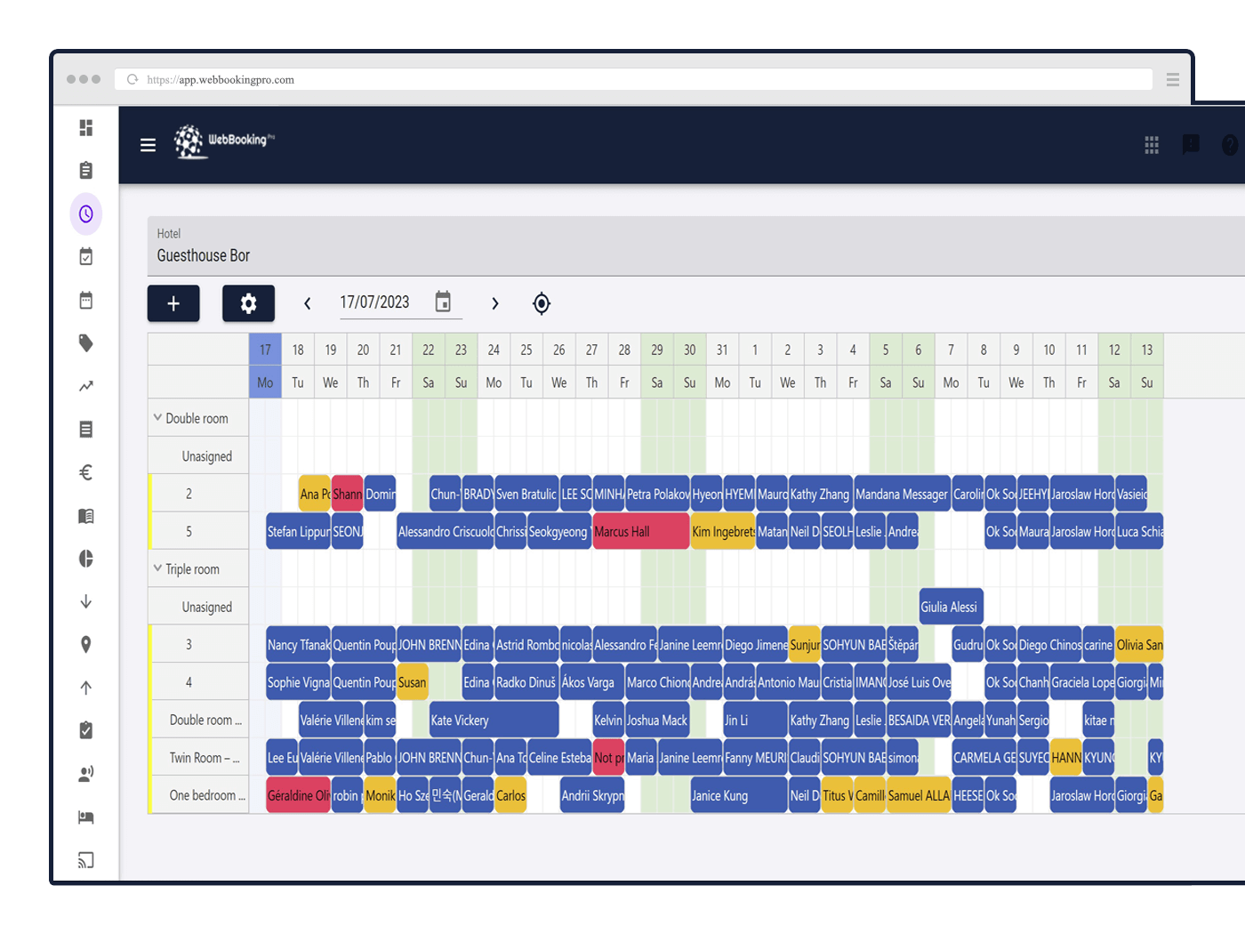 WebBookingPro screenshot